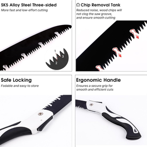 Xách Tay Mini Gấp Cưa Cho Ngoài Trời Sử Dụng Hộ Gia Đình Tay Công Cụ Cưa Tự Làm Lớp Lưỡi Thép Làm Bằng Tay Bởi Quy Mô Nhỏ Nhà Sản Xuất - Product Image 3