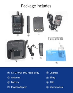 2026 New DMR GPS ham cầm tay hai cách đài phát thanh không dây HT thu phát chuyên nghiệp waki Taki comunicador Walkie Talkie - Product Image 5