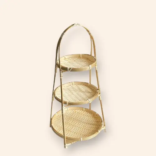 Bambus gewebter Korb aus Material Bambus Typ Aufbewahrung skorb Verwenden Sie Neatening Storage Attribut nachhaltig