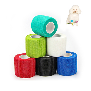 Eklem için toptan özel Logo elastik Pet bandaj tıbbi sıkıştırma rulo - Product Image 1