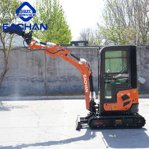Hiệu quả cao 1.8 tấn nhà nhỏ Digger thành phố vườn kỹ thuật máy móc nhỏ Bagger động cơ diesel micro máy xúc - Product Image 6