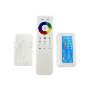 12V 24V 16 milyon renk RF 5 kanal 2.4G dokunmatik RGB CCT Controller LED denetleyici - Product Image 4