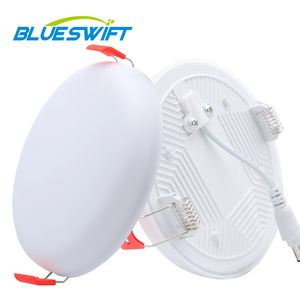 Guangzhou BLUESWIFT Ce Ip44 hiçbir çerçeve Pc yüzeye monte gömme lamba Smd 18w Led Panel AYDINLATMA fiyat Downlight kapalı ev - Product Image 2