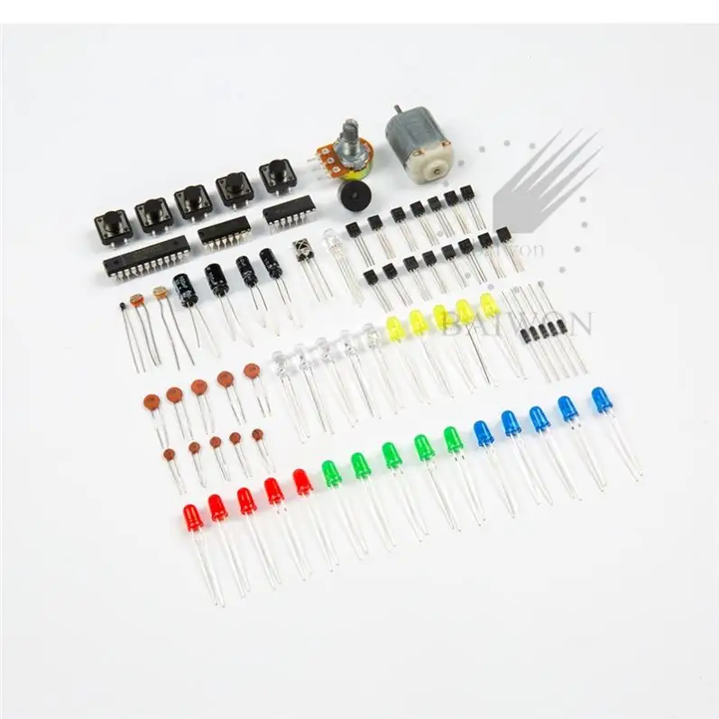 핫 세일 E4-4 전자 모듈 키트 3-6V D/C 모터 DIY 만든 다채로운 선택