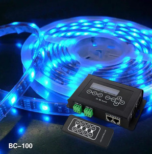 BC-100 ЖК-экран таймер DMX512 контроллер программируемый цифровой светодиодный полосатый контроллер Rgb Dmx Рождественский свет беспроводной контроллер - Product Image 3