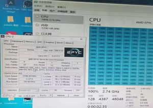 CPU <strong>Processor</strong> Epy c 9654 <strong>Processor</strong> 96 Core 2.4GHz 384MB L3 Cache TDP 360W SP5 Socket Brand New in Stock
