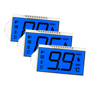 Display lcd a prezzo appropriato 7 segmento SJXDGN024 TN retroilluminazione blu positiva 4.5V numeri a due cifre display segmento - Product Image 6