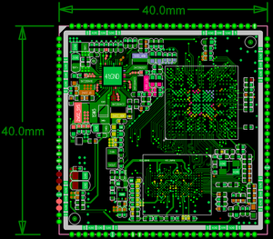 新しいRK3128RockChipクアッドコアCortex-A7高性能コアボード - Product Image 4