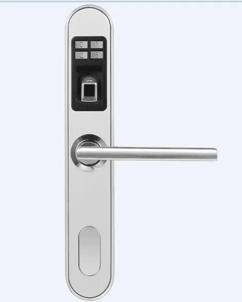 Serrure de porte en bois et en aluminium, noyau de clé cylindrique avec mot de passe, serrure en bois