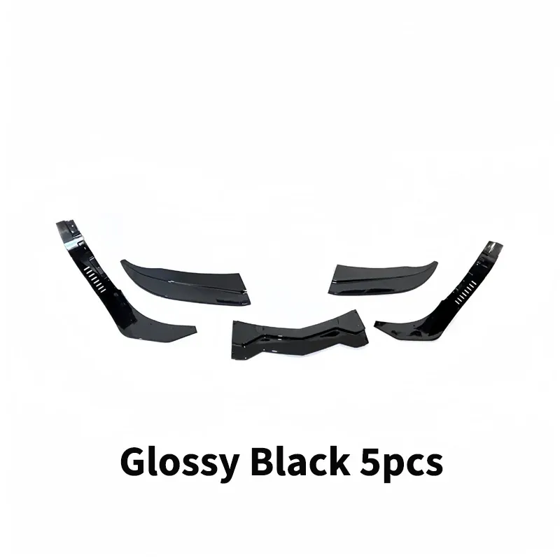 Noir brillant 5 pièces