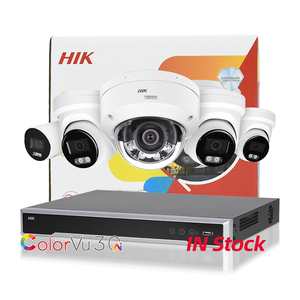 HIK G3户外4MP 6MP 8MP 4k彩色vu 3.0 Acusense 3.0音频2.0频闪灯和音频报警PoE IP摄像机 - Product Image 1