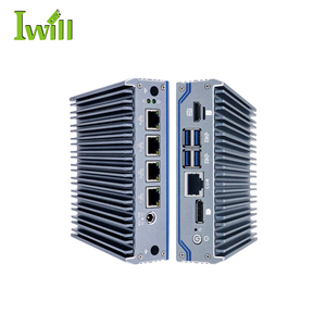 ファンレスファイアウォールpcJ4125クアッドコアlinux Ubuntu mini pc 4 lan port mini firewall computer for Linux - Product Image 2