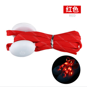 rainbow Multicolor Led Light pp Flashing Luminous <strong>Nylon</strong> Shoelaces Shoe <strong>String</strong> Laces Shoestring for Night Party Shoelaces - Product Image 6