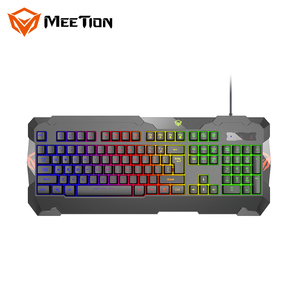 MeeTion C505コンピュータ有線コンボ104キーLEDバックライトキーボードゲームヘッドセット & マウスセットUSBインターフェイスとマウスパッド付き - Product Image 2