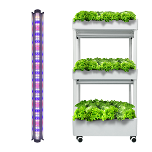 LM281B + Pro <span class=keywords><strong>660</strong></span> Lettuce <span class=keywords><strong>LED</strong></span> büyümek ışık 40W 60W büyüyen marul çilek tohumlama için kırmızı spektrum Bloom alüminyum IP65