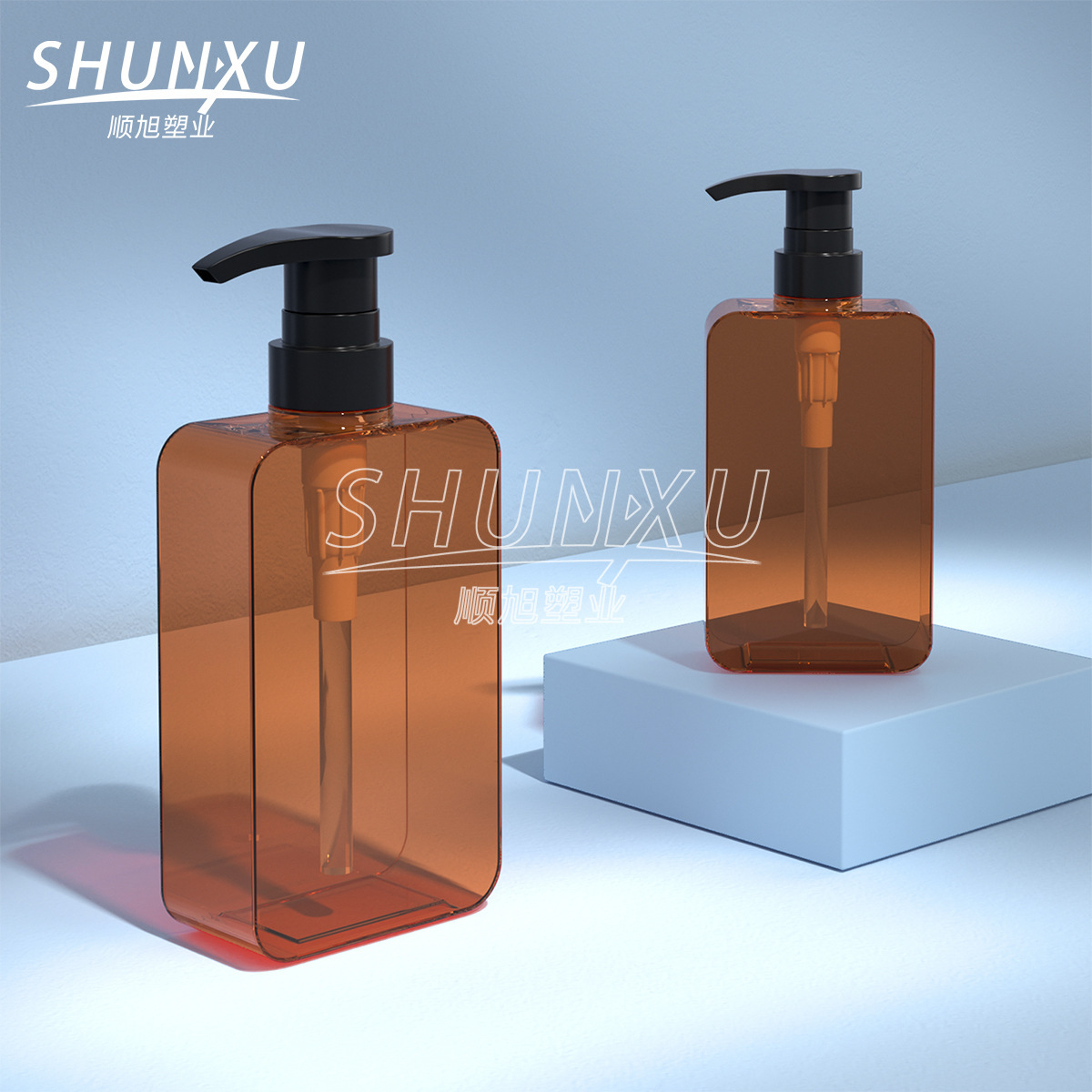Flacone per lozione da 200 ml in petg
