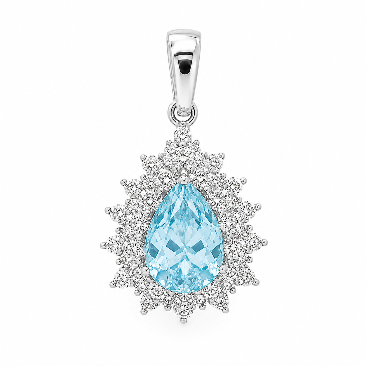 Lab grown Paraiba colored gemstones