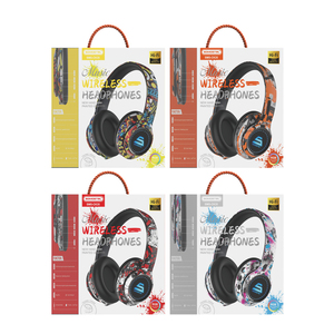 Foldable <strong>Graffiti</strong> RGB Wireless Headphone SD Card 3.5mm HiFi Stereo <strong>Sound</strong> BT V5.3 Gaming Headset with HD Mic Auriculares - Product Image 3