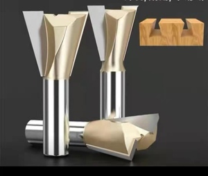 TIDEWAY ZLC0303 Dovetail Router Bit Drill Bits for Woodworking &amp; Furniture Building for Cabinet Making &amp; Milling <strong>Cutter</strong> - Product Image 3