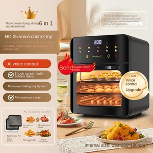 15L Stainless Steel Air Fryer Toaster <strong>Oven</strong> Small <strong>Kitchen</strong> Appliances Built-<strong>in</strong> Digital Air Fryer <strong>Oven</strong> With Countertop <strong>Ovens</strong>