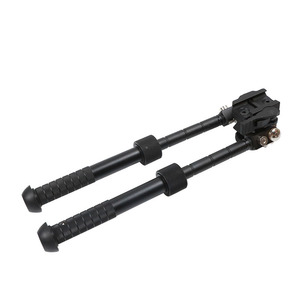 Aluminum Alloy Tactical Bracket 360 Degree Revolve Retractable V 8 Connection <strong>Bipode</strong> With QD <strong>Mount</strong> for Hunting Accessories - Product Image 2