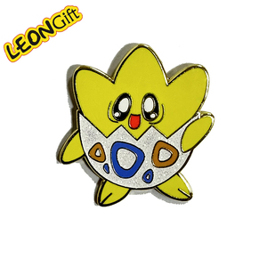 Leon özelleştirilebilir UV baskılı Metal hediye etkileyici kalıp kesim emaye Pin Anime ofset baskı - Product Image 2