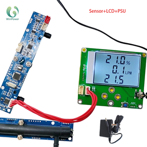 OCS-3F2.1 sensore di ossigeno ad ultrasuoni arduino per concentratore di ossigeno rilevare la purezza e il flusso 21-95.6% ,0-20L ,0-2.5V uscita analogica