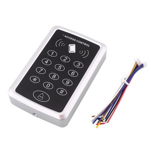 Sistema de control de acceso de puerta de plástico barato 125KHz EM RFID teclado controlador de acceso sistema de seguridad para el hogar - Product Image 6