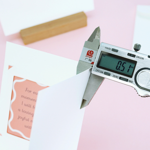 Biểu tượng tùy chỉnh in biết ơn thiệp chúc mừng Thẻ Giấy Cảm ơn bạn thẻ với phong bì dày - Product Image 5