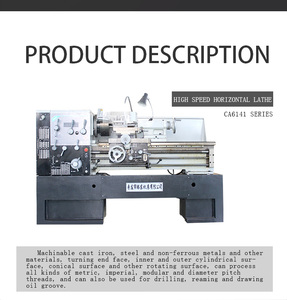 CA6141 Mini máquina de torno horizontal para herramientas de metal Uso en espacios pequeños - Product Image 3
