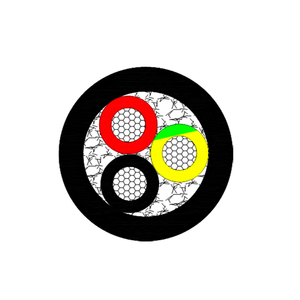 Özelleştirilmiş hizmet 105 derece AC 600V veya <span class=keywords><strong>1000V</strong></span> EVE 2 * 9AWG elektrik teli üreticileri kablo şirketleri araba şarj kablosu