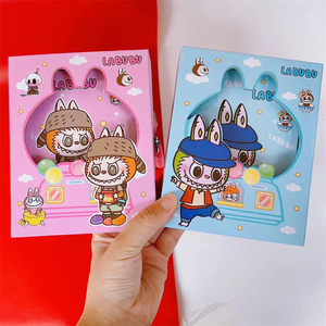 HY2 2025 New Labubu Password <strong>Notebook</strong> Cute Bubble Mart <strong>Notebook</strong> <strong>with</strong> <strong>Lock</strong> <strong>Notepad</strong> - Product Image 2