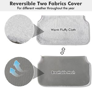 Akülü kedi pencere levrek kedi hamak 4 vantuz çapa ve vida ile duvar için iki yolu kurulum - Product Image 3