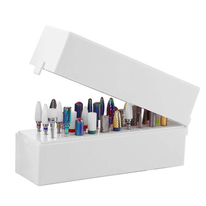 Soporte para herramientas de uñas, caja de almacenamiento con muestra gratis de 30 agujeros - Product Image 1