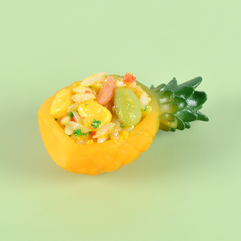 Arroz frito con guisantes verdes - sin hebilla
