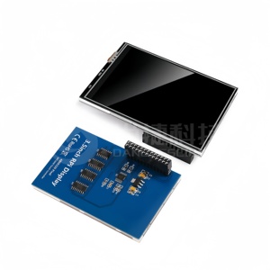 Raspberry Pi 2a e 3a generazione 3.5 pollici LCD Touch Screen ispessito acrilico case scatola fissa - Product Image 1