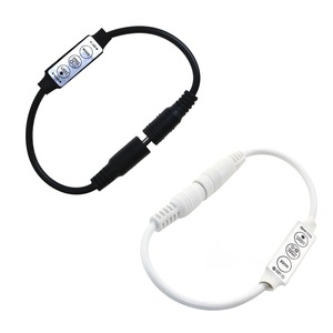 DC 5 В USB 3-кнопочный мини-контроллер, USB RGB Световой бар контроллер для регулировки цвета света