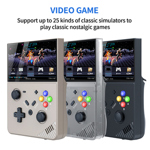 Máquina de juegos portátil M18 de alta calidad, juegos preinstalados, pantalla LCD de 4,3 pulgadas con botón colorido, sistema Linux integrado para niños - Product Image 4