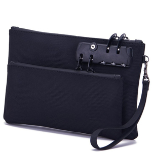 Secure Zippered <strong>Pouch</strong> with Lock, Fits Various Essentials, for Indoor and Outdoor Use - Customizable - Product Image 2