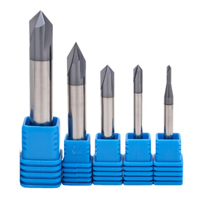 WEIX High Quality CNC TOOLS HRC45/50/55 <strong>Chamfer</strong> 3 Flutes Chamfering <strong>Mill</strong> Solid Carbide <strong>Chamfer</strong> <strong>End</strong> <strong>Mill</strong> for Aluminum/Steel