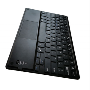 Venta caliente delgado portátil inalámbrico Mini teclado Tablet teclado recargable para Mac PC iPhone iPad IOS trackpad teclado - Product Image 4