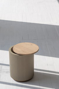 农家家具复古家具客厅家具橡木塔菲尔边茶几客厅桌子边桌子 - Product Image 5