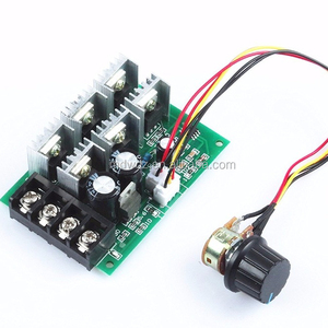 PWM DC velocità del motore regolatore 40A 12 V/24 V/36 V/48 V filo di elettronica di azionamento del motore interruttore modulo di potenza Massima 2000 W - Product Image 1