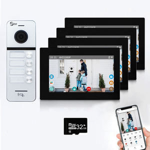 Anjielo FHD 1080P Video Intercom Kit Sistema de teléfono de puerta bidireccional para seguridad en el hogar