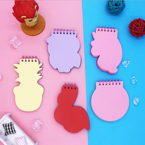 Bloc de notas de hoja suelta, cubierta suave de PVC, dibujos animados creativos kawaii, proveedores al por mayor, notas adhesivas personalizadas de fábrica - Product Image 4