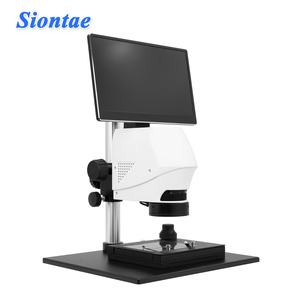 Siontae Shark-3 Microscopio de video digital integrado Fuente de luz superior e inferior Microscopio de fotografía y medición - Product Image 2