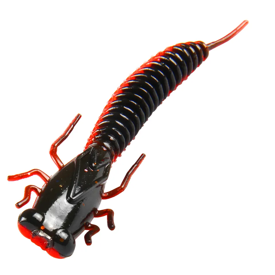 BEARKING Larva Mồi Mềm Mồi Câu Nhân Tạo 50Mm 75Mm 100Mm Mồi Câu Cá Mồi Câu Cá Mồi Câu Cá Mồi Câu Cá Mồi Câu Cá Bằng Nhựa