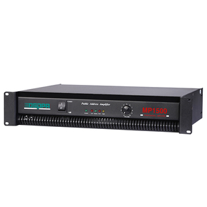 DSPPA MP1500 2U เครื่องขยายเสียงพลังเสียงจอแสดงผล LED 350W เครื่องขยายเสียงพลังสูง - Product Image 3