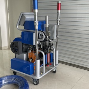 Two Component Hydraulic Spraying <strong>Machine</strong> Paired with Heating Pipeline Polyurea Spray <strong>Machine</strong> for Sale