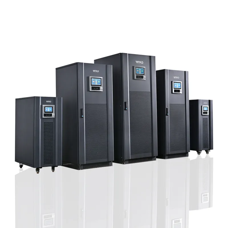 Basse fréquence industrielle en ligne 3 triphasé ups 10kVA 15KVA 20kVA 30KVA 40KVA 60KVA Ups prix batterie de secours UPS alimentation